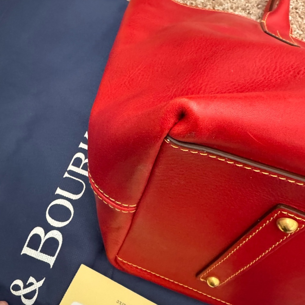 Dooney and Bourke Medium Russel in Red - Picture 6 of 11
